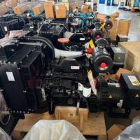 Grupo Electrógeno Diésel Silencioso de 32kw con Motor Cummins, Arranque por Corriente Continua, Alternador Stamford, Controlador Inteligente Original DCEC, Radiador Completo
