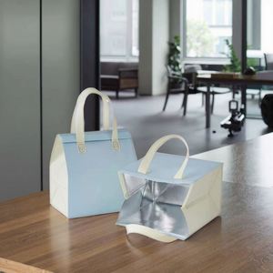 Bolsa Térmica para Alimentos Personalizada al por Mayor, Ecológica, Impermeable, para Llevar Comida a Domicilio, Aislada, de Tela No Tejida, con Logotipo - Product Image 4