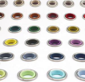 最新设计高品质5毫米6毫米批发电镀彩色索环眼的横幅