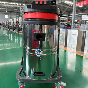 Máquina de Limpeza a Vácuo de 80 Litros com 3 Motores à Venda por Atacado, Alta Qualidade, Coletor de Poeira, Aspirador Úmido e Seco - Product Image 2