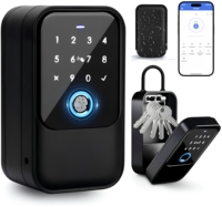 Cadenas intelligent électronique sans fil avec application TTlock, code numérique et lecteur d'empreintes digitales pour coffre-fort domestique