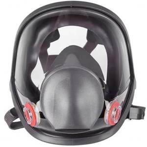 Masque respiratoire intégral en silicone 6800 avec double filtre, vente en gros d'usine - Product Image 4