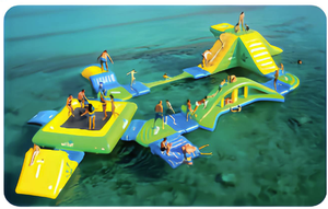 Plataforma Flotante Acuática con Cama Elástica / Parque Acuático Inflable para Playa y <span class=keywords><strong>Resort</strong></span> - Product Image 3