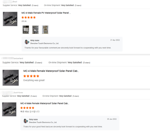 Connettore solare IP67 T4 FFF/<span class=keywords><strong>M</strong></span>/<span class=keywords><strong>M</strong></span>/FFF parallelo 4/1 femmina maschio 1/4 T Y ramo filo fotovoltaico per applicazioni di alimentazione - Product Image 5