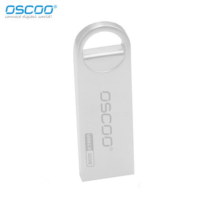 OscOO Metal <b>USB</b> Flash Drive 38x12x4mm <b>USB</b> <b>2.0</b> 64GB Silver Gray - Product Image 2