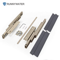 Accessoires de meubles modernes, rail de levage invisible pour bureau, glissière télescopique pour table, étagère pliante pour table à manger, lit, cuisine, chambre à coucher