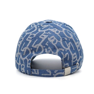 Gorras Deportivas Personalizadas de 6 Paneles con Diseño Jacquard para Adultos, Gorra Trucker de Mezclilla Lavada de Alta Calidad y Lujo, Gorras de Béisbol - Product Image 3