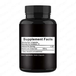 60 Capsules de Foie de Bœuf Nourri à l'Herbe – Prévient l'Anémie En Défaut de Fer – Superaliment Nutritionnel Dense – Qualité Adulte Testée - Product Image 2