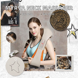 Masseur de cou Myrva avec contrôle de la durée et fonctionnement manuel filaire - Product Image 2