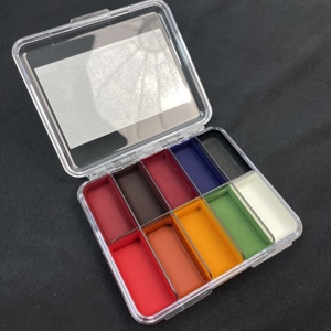 Rượu kích hoạt FX Palette cho Cosplay Halloween ma quỷ hiệu ứng đặc biệt SFX mặt và cơ thể sơn Illustrator da cung cấp - Product Image 3