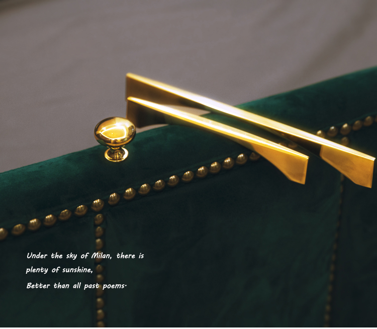 EADER Modern minimalist golden cabinet handle luxury light luxury drawer wardrobe door handle