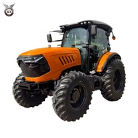 Tracteur agricole à roues KESHENG série TD 100-160 CV, châssis robuste et écologique, longue durée de vie, automatique