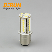 Ampoules LED T20 2W SMD2835 AV/DC10-30V Ba15d Ambre Jaune Citron Vert Bleu 3000K 6500K pour bateau, LED-MINI-BA15D