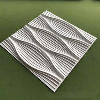 Autocollants muraux en PVC 3D modernes, faciles à installer et imperméables ; adaptés aux chambres, aux hôtels et à la décoration murale de la maison