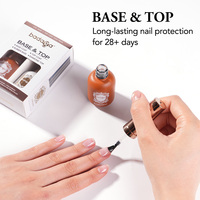 Kit de gel UV pour ongles Badaga Suppliers avec échantillons gratuits, temps de séchage LED de 30 secondes, base et top coat style japonais