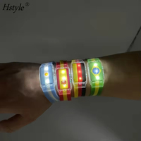 Hstyle Europe Coupe du Monde de Football Montre Lumineuse Argentine Brésil Allemagne Espagne Drapeau National Équipe de Football Cheer Props