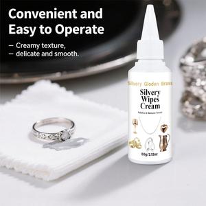 Timesrui 60g/chai bạc đánh bóng Cleaner an toàn bảo vệ rỉ sét bảo vệ hóa chất ngăn chặn xỉn màu tăng cường tỏa sáng cho đồ trang sức - Product Image 4