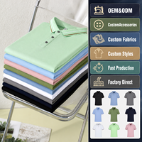 Camisetas Polo Personalizadas con Logotipo para Hombre, Mezcla de Algodón y Elastano, Estilo Casual de Negocios, para Oficina, Uso Diario, Equipos Corporativos
