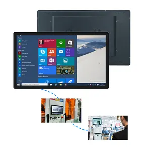TouchWo 8 10 13 15 18 21 23 27 zoll Wandhalterung automatische Anzeige Fenster alles-in-einem-PC-Touchscreen für Zahlung Kiosk