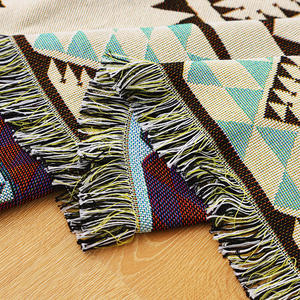 Geometric Bohemian Throw Blanket Picknick mit Quaste Schlafs ofa Dekorative Boho Sofa bezug Decken Nordic Ins Style - Product Image 3