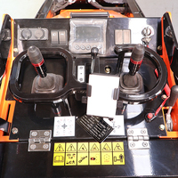 Derette XC1100 Mini-Kompaktlader mit Dieselmotor und Anbaugeräten für Bau- und Gartenarbeiten