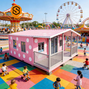 Casa Container Espandibile Personalizzabile da 20 Piedi con Terrazza sul Tetto e Porta in Alluminio a Taglio Termico per Negozi, Appartamenti e Ville - Product Image 2