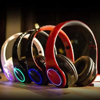 Auriculares inalámbricos BT 5,0 con micrófono sobre la oreja Auriculares con sonido estéreo Auriculares deportivos para juegos Auriculares plegables B39