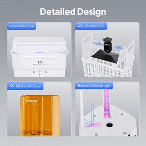 ELEGOO Mercury Plus 3.0 Stazione di Lavaggio e Polimerizzazione più Grande per Stampanti 3D LCD/SLA/DLP - Product Image 6