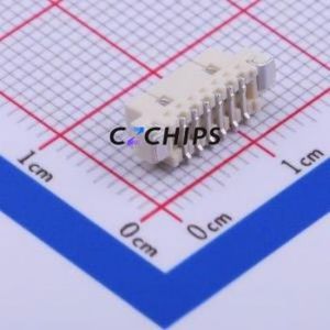 533980671 Wire-to-Board Pin Header SMD,P=1.25mm Connector 1x6P 1.25mm Vertical Mount PicoBlade (MX 1.25) - Product Image 2