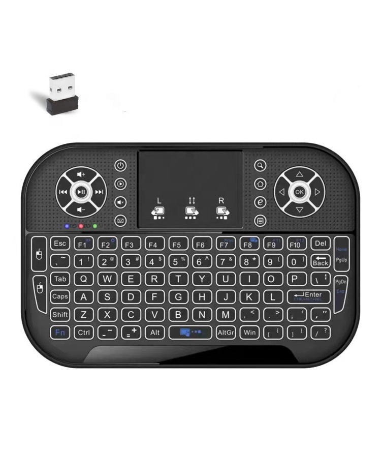 Hostrong Universal Mini BT Keyboard 2.4G Air Mouse Touchpad <strong>Remote</strong> <strong>Control</strong> for Andro Smart TV STB <strong>PC</strong> A8