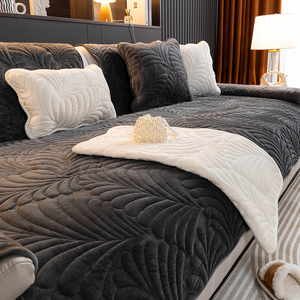 <span class=keywords><strong>Coussin</strong></span> de canapé <span class=keywords><strong>coussin</strong></span> de canapé matelassé en chenille feuille de bananier housse de siège anti-poussière serviette <span class=keywords><strong>coussin</strong></span> antidérapant à la mode simple - Product Image 2