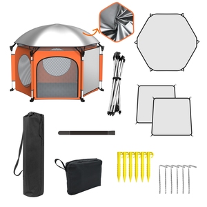 Prodigy UF001 Oyun Parkı, Açılır ve Taşınabilir, Hafif, Güvenli, İç ve Dış Mekan Kullanımı İçin Bebekler, Yürümeye Başlayan Çocuklar, Çocuklar ve Evcil Hayvanlar İçin - Product Image 5