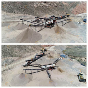 Pabrik Penyaringan dan Penghancuran Bergerak |   Mesin Penghancur Batu Bergerak Tipe Ban untuk Pemrosesan Satu Atap - Product Image 6