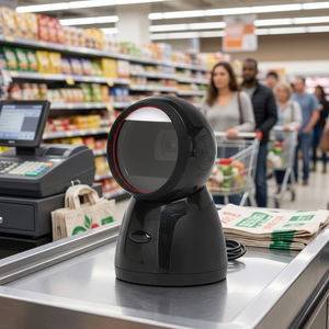 Scanner di Codici a Barre 2D da Tavolo Senza Contatto, Sensore CMOS, Interfaccia USB, 1500 Scansioni/Secondo, Risoluzione 5mil, Design Fisso - Product Image 2