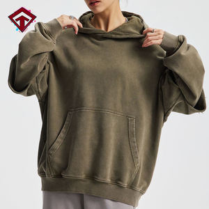 Felpa con Cappuccio Personalizzata per Uomo e Donna, Effetto Lavaggio Acido, Alta Qualità, Doppio Strato - Product Image 1