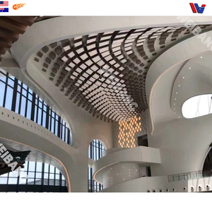 Panneau de mur rideau en aluminium, design industriel, surface anodisée, anti-corrosion, revêtement extérieur personnalisé - Product Image 5
