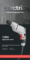 Vente flash Protool 900W Perceuse électrique multifonction haute puissance à brancher Outils électriques Perceuses électriques