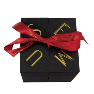 Cajas de Lujo para Velas con Logotipo Personalizado, Juego de 2 Cajas Rígidas de Cartón Negro para Almacenamiento de Velas, Caja de Regalo para Frascos de Velas - Product Image 4