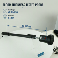 GTJ-L810S Intelligent Wireless Floor Thickness Detector 20-850mm Concrete Slab Tester with GPS BeiDou Navigation & App Control