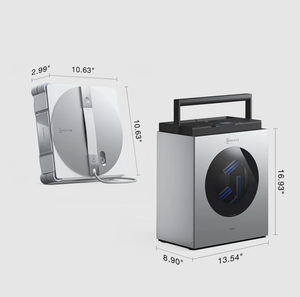 Robot de nettoyage de vitres Ecovacs WINBOT W3 OMNI, modes de nettoyage multiples, robot de nettoyage de vitres automatique - Product Image 4