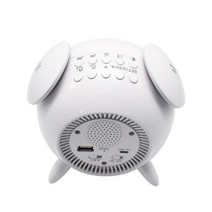 Reloj Despertador LED con Luz Ambiental para Niños, Entrenador de Sueño, Espejo Inalámbrico con Simulación de Atardecer, Doble Alarma <span class=keywords><strong>y</strong></span> Función de Repetición - Product Image 6