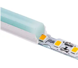 Generasi baru pemisah tabung neon 12V 6mm 8mm lampu strip fleksibel silikon fleksibel led neon terpisah