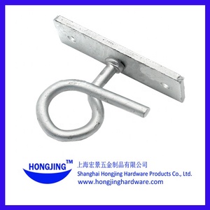 Support de fixation en <span class=keywords><strong>acier</strong></span> <span class=keywords><strong>galvanisé</strong></span> léger Hongjing pour câble à fibres optiques de type C, support d'ancrage pour poteau FTTH - Product Image 2