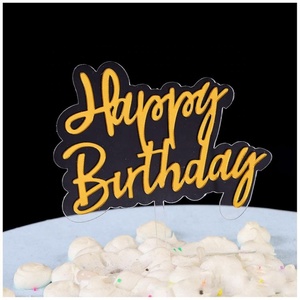 Venta al por Mayor de Productos Nuevos: Decoraciones Acrílicas Personalizadas para Pasteles - Product Image 3