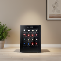 Mini-réfrigérateur de 46 L, capacité 20 bouteilles, cave à vin monotempérature