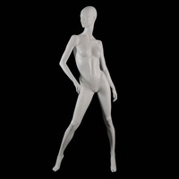 Mannequin féminin blanc pour la mode, corps entier
