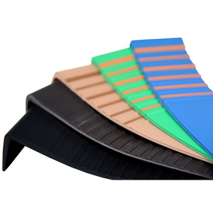 Customized plastic stair step cover anti-bacterial plastic stair treads