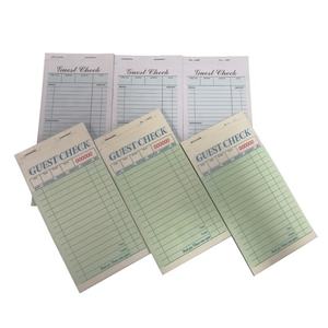 Customized One Ply One Part Guest Check Offset <b>Paper</b> Waiter Order <b>Pad</b> - Product Image 2