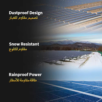 Sistema de Energía Solar de 8kW con Batería de Respaldo Completa, Sistemas Híbridos Fotovoltaicos de 10kW 6000W Fuera de la Red, Kit de Sistema Doméstico de 5000 Vatios 12kv