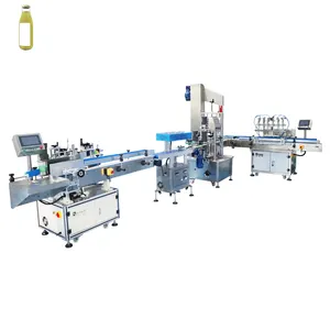 Pet Bottle Filling And Packaging Production Line Grape Wine Liquid Filling Capping Labeling Production Line